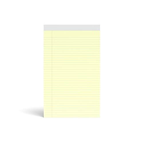 MyOfficeInnovations Notepads 8.5' x 14' Wide Yellow 50 Sheets/Pad 12 Pads/PK (26830) 163857