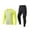 Yellow, variant on Kids Goalkeeper Uniform, Multicolor Long Sleeve Football Training Set, Soccer Goalie Jersey & Pants For Boys & Girls Yellow 11-12 Years