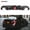 Carbon Fiber Look-For Infiniti Q50 2014-2017, variant on Rear Diffuser with Led Red Brake Light Compatible with 2014-2017 Infiniti Q50, Rear Bumper Fit for 2014 2015 2016 2017 (Glossy Black)