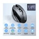 thumbnail image 2 of Mouse Inalámbrico Bluetooth Recargable Ergonomía 2.4g 3modos negro, 2 of 5