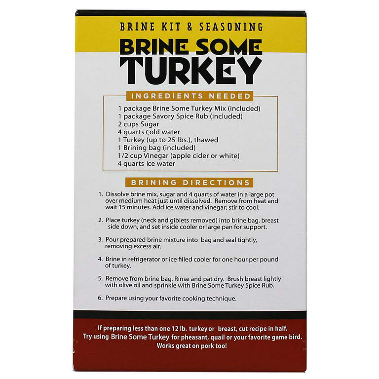 Meat Church 20-oz Brine Kit - Moist and Juicy Turkey - Gluten Free - No MSG  in the Dry Seasoning & Marinades department at