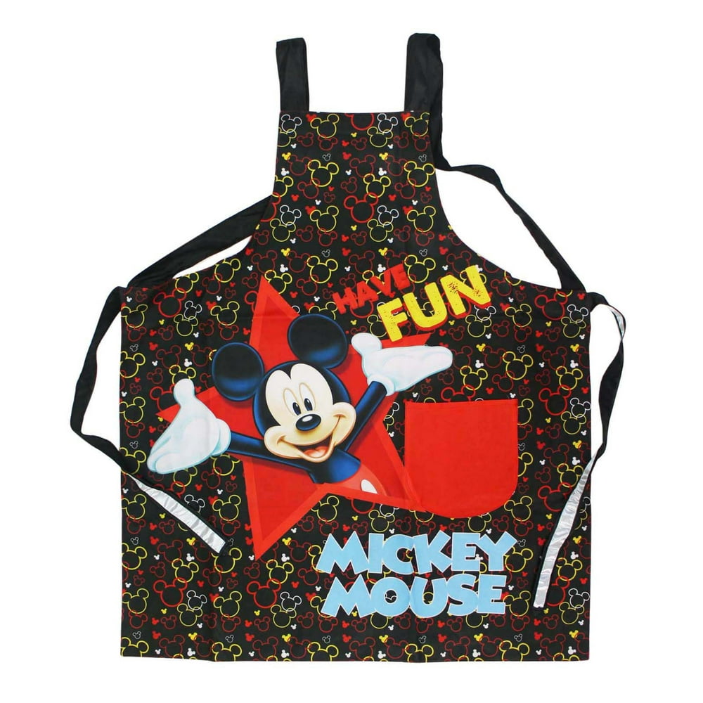 mickey mouse apron set