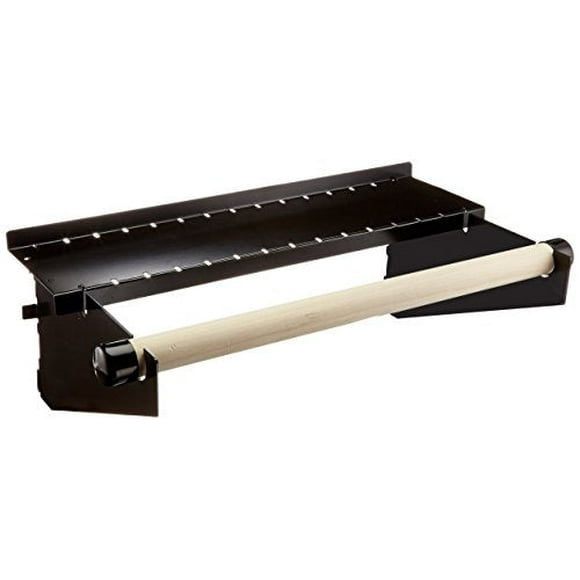 Support de Serviette en Papier pour Panneau Mural et Étagère pour Tige de Tige pour Panneau Mural et Planche à Outils Fendue Noir