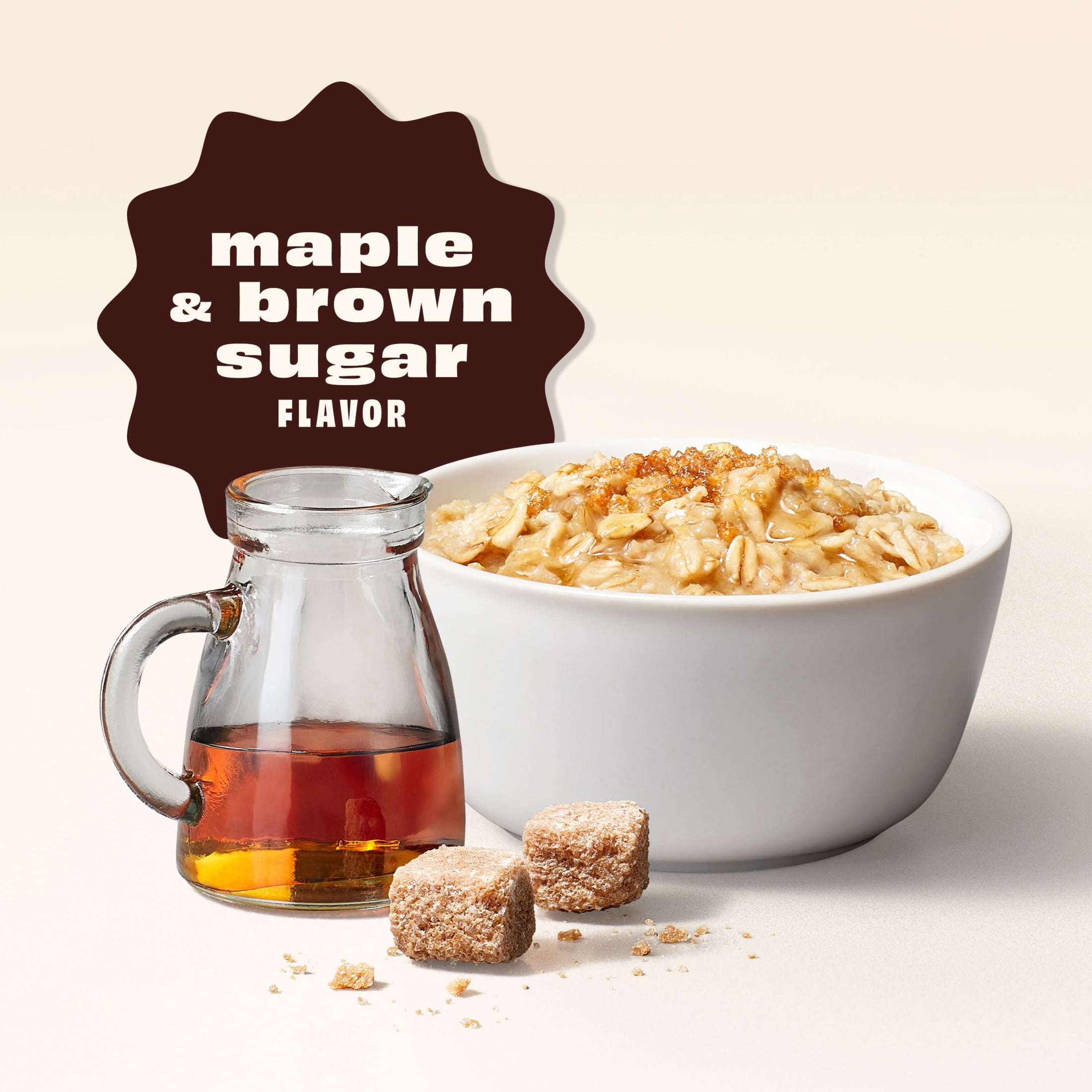 Premier Protein Instant Oatmeal, Maple & Brown Sugar Protein Oatmeal, 1.76 oz, 6 count