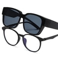 thumbnail image 4 of Gafas de sol polarizadas de montura grande para hombres y mujeres, gafas para miopía, gafas de sol inteligentes fotosensibles que cambian de color, gafas de visión nocturna, 4 of 6
