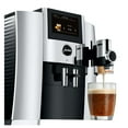 thumbnail image 6 of Jura S8 Automatic Coffee Machine with Sweet Foam Function, 4.3-Inch Touchscreen, Automatic Milk Cleaning, and 2nd Generation Professional Aroma Grinder (Chrome), 6 of 8