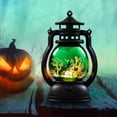 thumbnail image 5 of Aoznliie LED Lantern, Halloween Lighted Lanterns with Flickering Flame,Tea lamps for Halloween Party Decor Home Table,7x4x4 in, 5 of 5