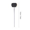 thumbnail image 2 of Keenso Drum Pedal Beater, Wool Felt Side Not Easy To Damage Durable And Sturdy Felt Pedal Beater, Long Service Life Fine Workmanship For Beginner Instrument Lovers, 2 of 8