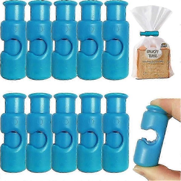Clips para bolsas, clips para sellar pan, clips para bolsas de pan con cierre a presión para almacenar alimentos, clips para bolsas de pan fáciles de usar.