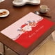 thumbnail image 5 of pstuiky Tapete aislante para decoración de mesa navideña antideslizante impermeable y para cocina y comedor, 5 of 6