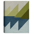 thumbnail image 4 of Masterpiece Art Gallery New Linen Geometrics D Triangular Abstract By GI ArtLab Canvas Art Print 18" x 24", 4 of 4