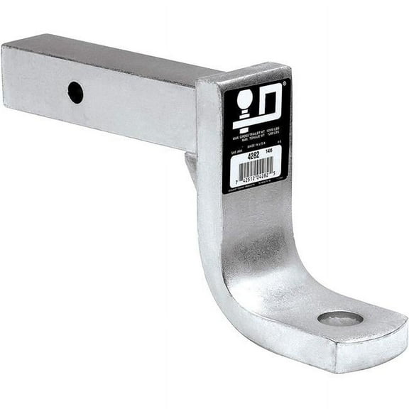Draw-Tite DRT4282 6 in. Drop x 9.5 in. Solid Class IV Rise Zinc Ball Mount