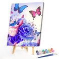 thumbnail image 3 of Cuadros Decorativos Mariposa 40x50cm pintura al óleo por números cuadro pintura DIY Ndcxsfigh Nuevos Originales, 3 of 9