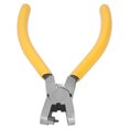 thumbnail image 3 of Leather Puncher, Double Lever Mechanism Hole Pincers Labor-Saving Non-Slip Yellow Handle With Spring Tension For DIY Crafts Making Hardware Tools, 3 of 8