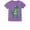 Purple, variant on Tstars Boys Unisex Valentine's Day Shirts for Kids Love Valentine's Day Dinosaur t-shirts I Love You This Much T Rex Gift Idea for Boy Toddler Kids T Shirt
