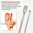 thumbnail image 4 of Unique Bargains Safe and Effective Ear Cleaner Ears Wax Removal Kit Tool 10 Pcs Pink, 4 of 6