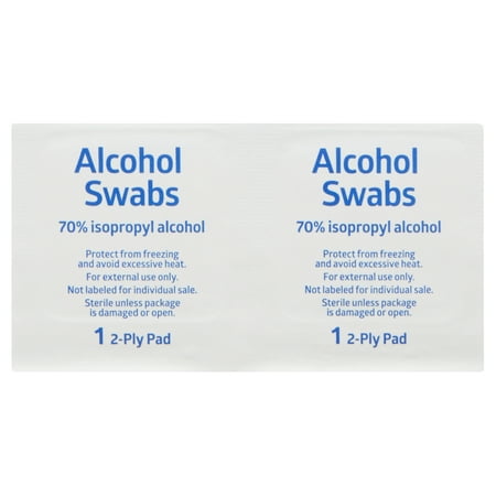 ReliOn Sterile Alcohol Swabs, 100 Count