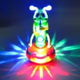 thumbnail image 2 of Ounissouiy Juguete eléctrico de oruga con luz de gusano giratorio para niños, saxofón, oruga, inodoro Videojuegos portátiles, 2 of 6