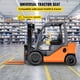 thumbnail image 2 of Asiento de montacargas universal VEVOR con ajuste de peso de 3 etapas, vinilo de asiento de montacargas compatible con Toyota, Clark, Cat, Hyster e Ysle, 2 of 9