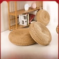 thumbnail image 2 of Esteras de hierba, cojines, esteras circulares gruesas para la ceremonia del té, esteras de ratán, esteras de tatami, esteras de meditación de yoga, esteras de suelo, esteras para sentarse, 2 of 6