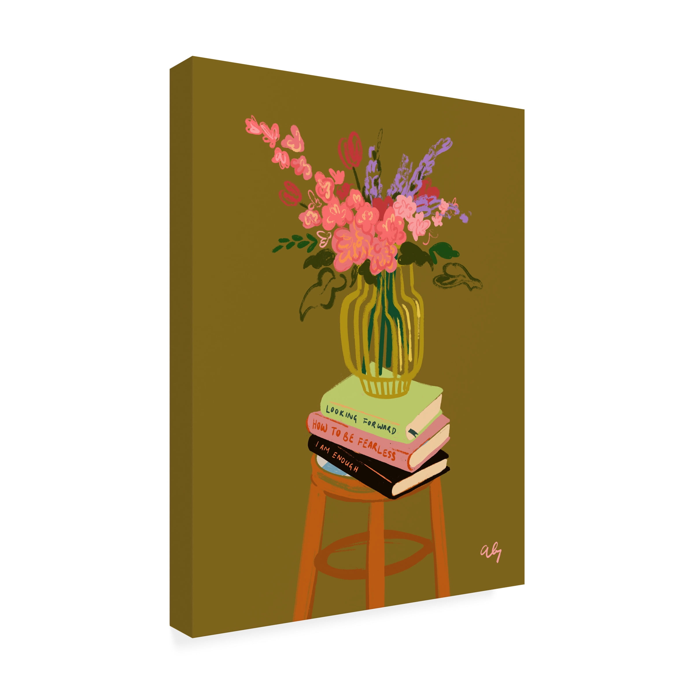 Arty Guava 'Floral Vase' Canvas Art
