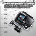 thumbnail image 3 of Inteprter Funda impermeable de 40M, carcasa de buceo de vidrio templado subacuático, filtro de lente para 9, accesorios de cámara Accesorios de cámara y óptica, 3 of 6