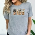 thumbnail image 4 of Pug Lover Coffee T-Shirt, Gift for Pug Mom, Black Pug Shirt, Pug Gift, 4 of 9