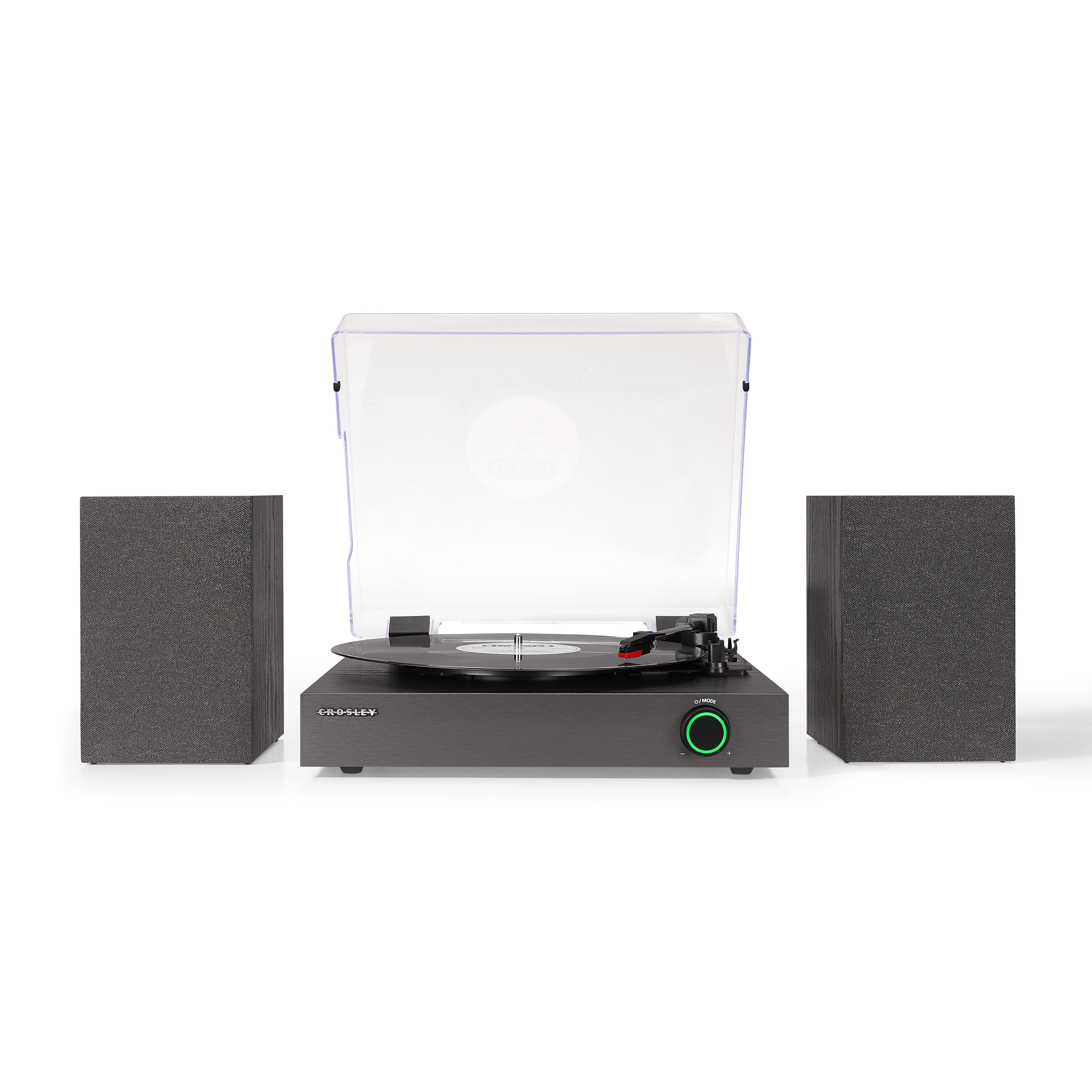 Zane Vinyl Record Player with Speakers and Bluetooth - Audio Turntables