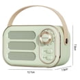 thumbnail image 2 of Retro Bluetooth Speaker, Vintage Portable Wireless Bluetooth Speakers, 2 of 6