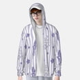 thumbnail image 2 of Kdxio Bouquet and Lavender Flowers Print Women Men Sun Protection UPF 50+ Jackets Zip Up Long Sleeve Hoodie Hiking Lightweight with Pockets, 2 of 7