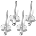 thumbnail image 4 of Wosthever Remaches de almacenamiento convenientes de 50 piezas para un montaje fácil y rápido Remaches de brida de metal Remaches de aluminio Almacenamiento y organización del hogar, 4 of 4