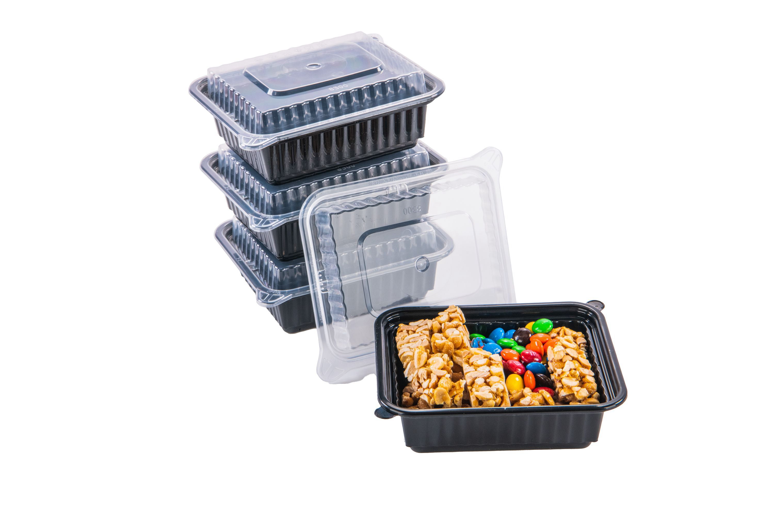 CTC Small 16oz 100 Pack Snack Bowls With Lids, Disposable Cereal Meal Prep  Container, Reusable Food Storage Container, Rice Bowl, Salad Bowl, Bento  Box, BPA Free