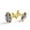 Color 2, variant on Men's Classic Stainless Steel, Vintage Music Notes Bird Roses Cufflinks Business Wedding Shirts, Golden