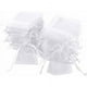 thumbnail image 1 of 100 bolsas de organza blanca, 7 x 9 cm, bolsa de organza para regalo, bolsa para joyas, bolsas de boda, bolsas de lavanda, regalos de boda, 1 of 5