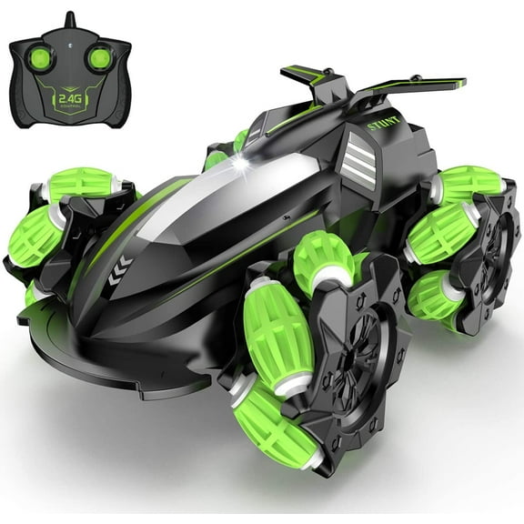 Rc Stunt Cars Toys - 360 Degree Turn, 4 Wheel, High Speed off-Road by Mundo Toys.