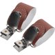 thumbnail image 1 of GOOHOCHY 2Ud Clips Para Sombrero En Cuero Con Para Colgar Y Usar En Bolsos, 1 of 6