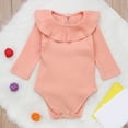 thumbnail image 2 of Fesfesfes Toddler Infant Baby Jumpsuit Boys Girls Solid Ruffles Romper Jumpsuit Outfits Clothing Plus Size $10, 2 of 4