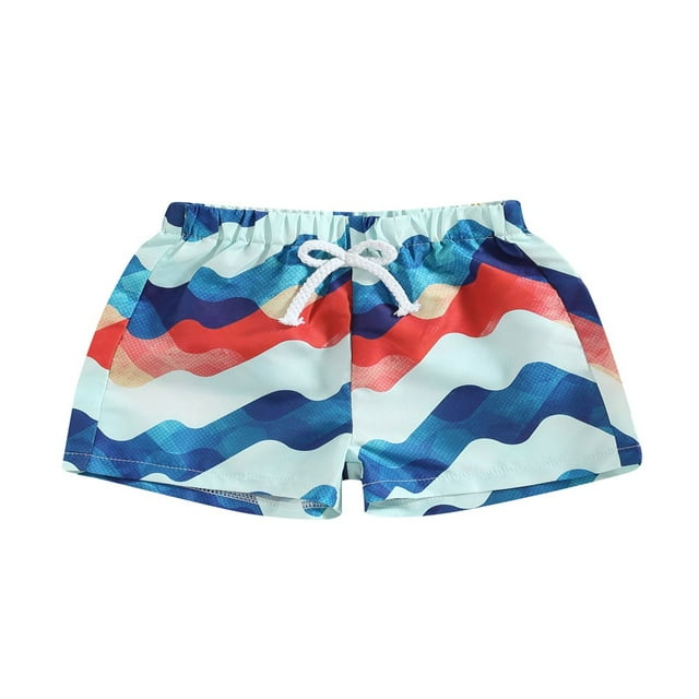 Maillots de Bain Garçons Été Shorts de Plage Élastiques à Cordon