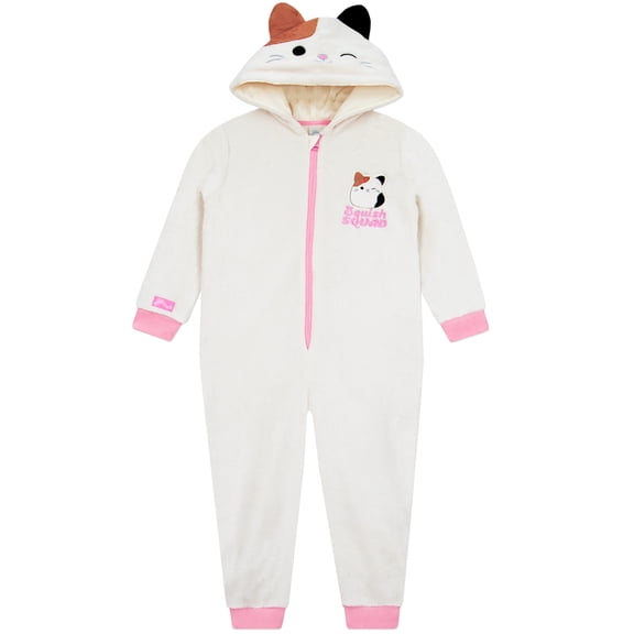 Squishmallows Girls Onesie White Sizes 6 To 14