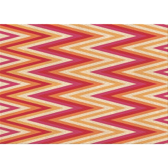 Ahgly Company Machine Washable Indoor Rectangle Transitional Yellow Area Rugs, 3' x 5'