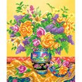 thumbnail image 1 of Diamante (DB5260) Serie flores y plantas redondo resina E499 30x40cm Hugtrwg Para estrenar, 1 of 1