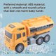 thumbnail image 4 of Camión de ingeniería de juguete para niños | Coche de simulación Push & Go | Vehículo de construcción educativo para niños | Modelo de plástico amarillo | Juego para interior y exterior, 4 of 5