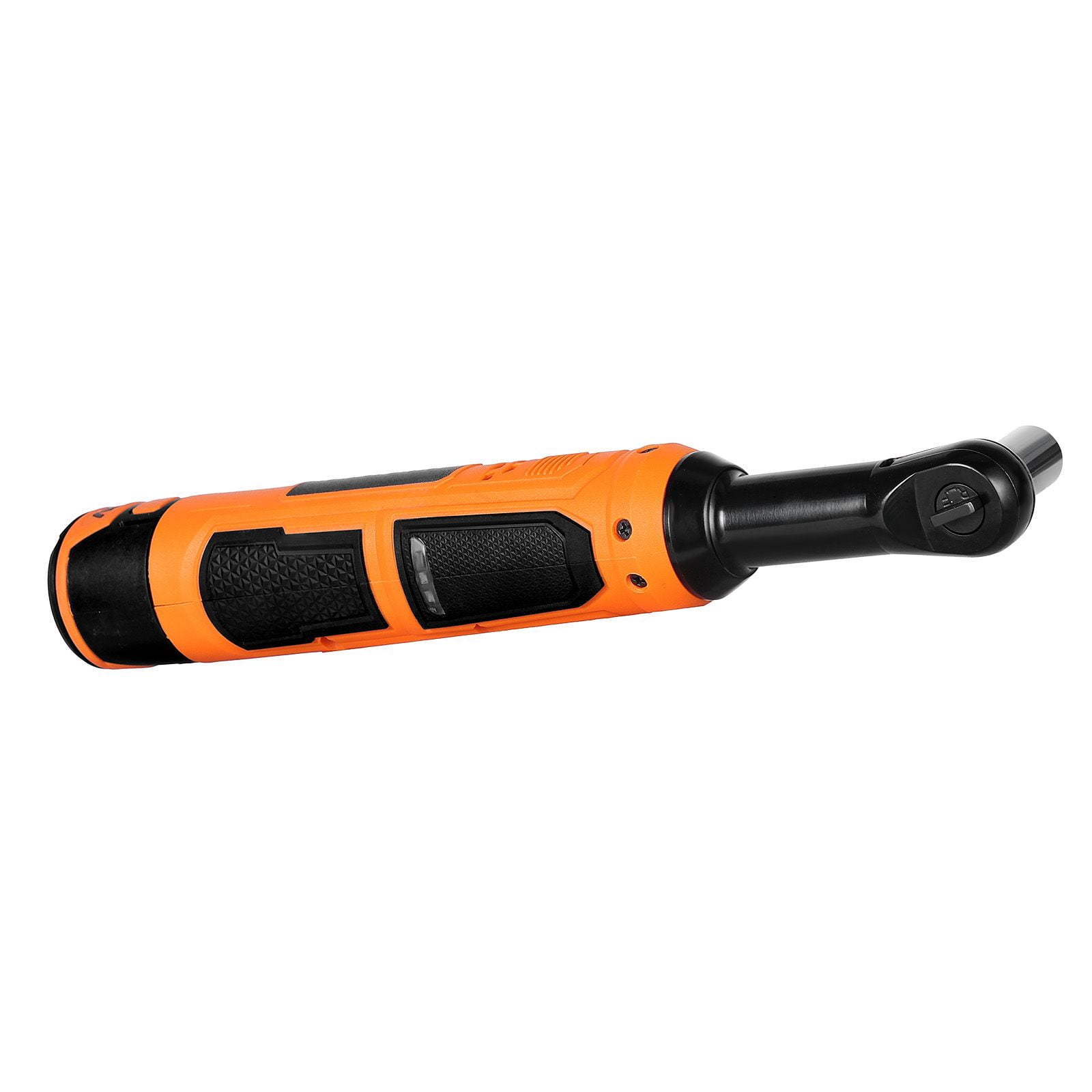 Cordless Ratchet Wrench 3/8" with 33 ft-lbs Torque, 230 RPM, Dual 2000mAh Batteries, LED Light, for Automotive Mechanical Work