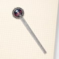 thumbnail image 4 of Galactic space Book Accessories: Vintage Silver Lace-Edged Bookmark - a Must-Have Gift for Readers and Book Lovers, 4 of 5