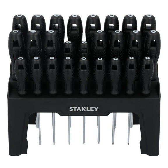 Stanley Screwdriver Set With Stand 26Pc