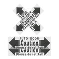 thumbnail image 4 of 4PCS Automatic Door Stickers High Adhesive and Easy to Use Car Door Opening Warning Indicators Self Adhesive Automatic Sliding Door Warning Sticker, 4 of 9
