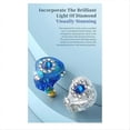 thumbnail image 5 of Diaphragm Dynamic Earphone 3.5mm Purple Without Microphone, 5 of 5