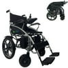 Culver Mobility-Folding Lightweight Electric Wheelchairs 265 lbs -500W- 13Miles, Lightweight Electric Wheelchairs. Weatherproof Dual Posi-Traction Motors, (XL) Foldable, Travel Power Wheelchair