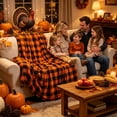 thumbnail image 4 of Gqtwoy Halloween Flannel Blanket, Thick Blanket for Couch and Sofa, Cozy Decorative Throw for Fall Season, Perfect for Home Decor and Festive Gatherings, 4 of 6