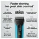 thumbnail image 3 of Braun Electric Series 3 Razor con recortador de precisión, RECH, 3 of 9